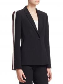 Cinq    Sept - Rumi Ribbon Striped Blazer at Saks Fifth Avenue